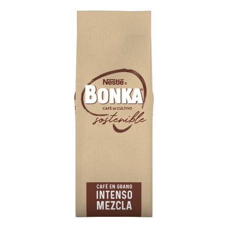BONKA Intenso Mezcla Bolsa 1 kg de café en Grano