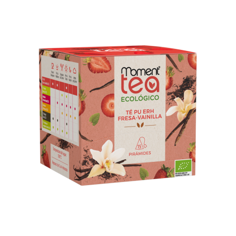 MOMENT TEA® Té PU ERH fresa-vainilla