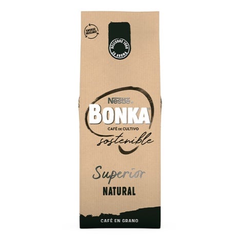 BONKA NATURAL SUPERIOR Café en grano 1Kg