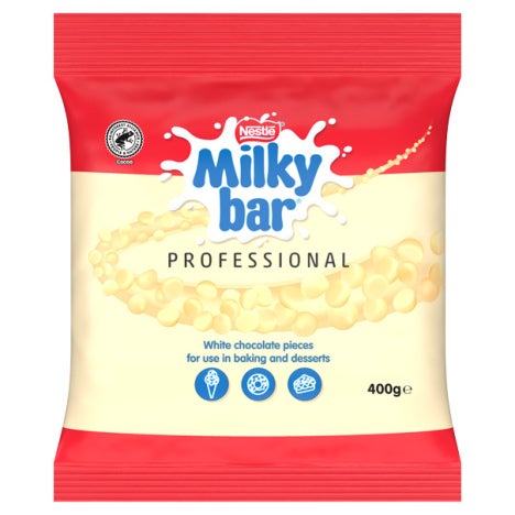 Pepitas de chocolate blanco Milkybar