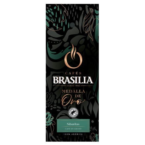 Café en grano Sibaritas Brasilia Medalla de Oro Front