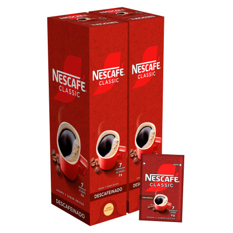 Estuche Sobres NESCAFÉ CLASSIC Descafeinado