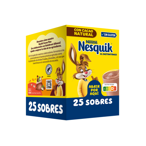 Estuche 25 Sobres NESQUIK® Cacao soluble