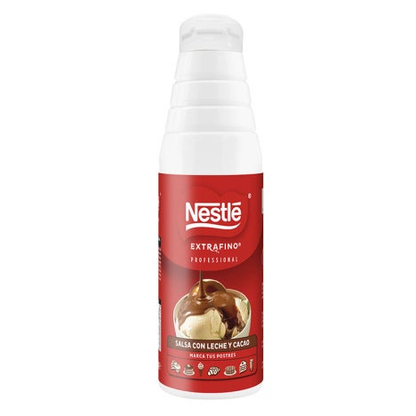 Salsa de chocolate NESTLÉ EXTRAFINO 1kg para hostelería