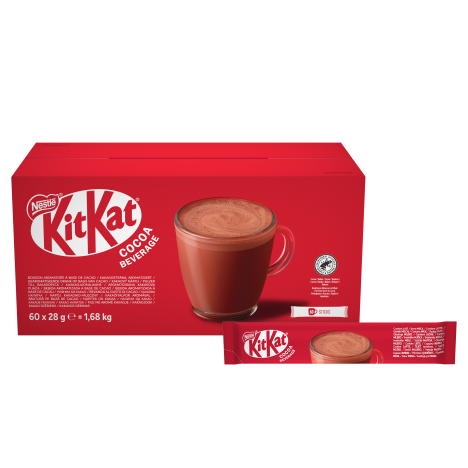Kit kat sobre Front