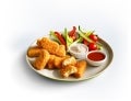 Nuggets en plato