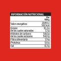 Nestlé Extrafino salsa información nutricional