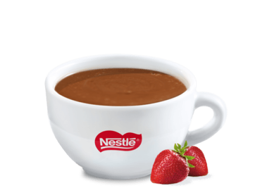 chocolate a la fresa