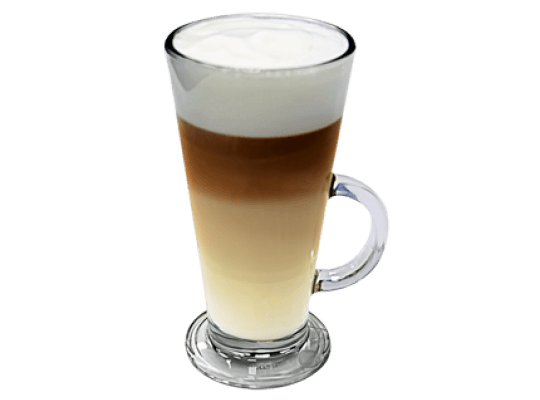 latte macchiato sin fondo