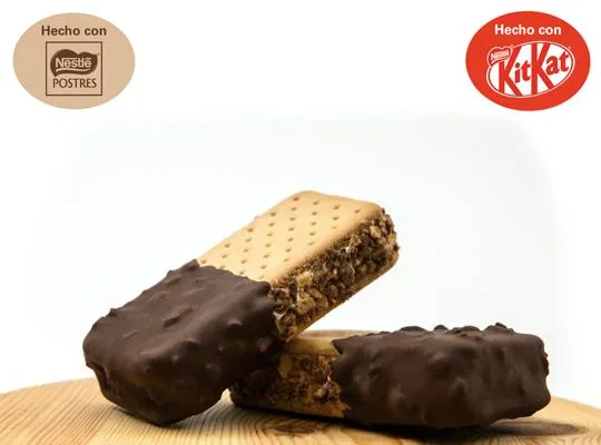 corte de helado receta postre