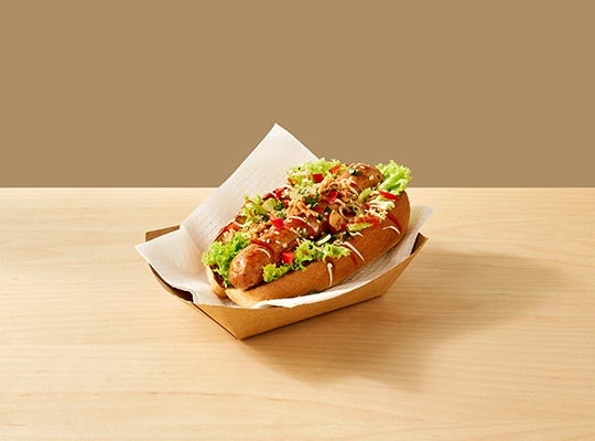 Bocadillo con Garden Gourmet® Sensational™ Sausage