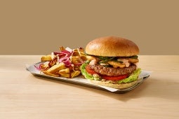 Hamburguesa picante con Garden Gourmet® Sensational™ Burger