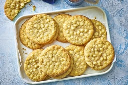 Galletas con chocolate blanco milkybar