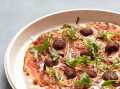 receta veganballs spicy pizza