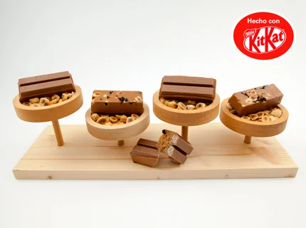 Turrón de kitkat
