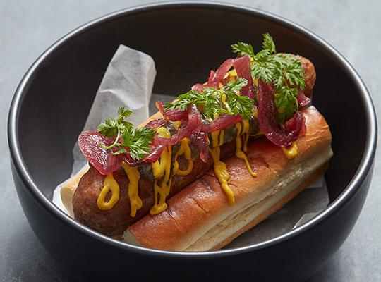 banner sensational-sausage hot dog